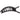 Teleties Rectangle Flat Jet Black Hair Clip / Small