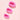 Teleties Round Flat Clip Tropical Punch / Small