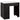 Tempo NM904 Single Compact Manicure Table with White Quartz Top / Available in Black or Gray by Whale Spa