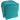 Terry Towels 2-1/4&quot; Lbs. / Teal - 15&quot; x 25&quot; / 1 Dozen by Soft 'N Style