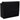 The Fab Reception Desk - 48" Wide - Black Structure / Black Façade by Deco Salon Furniture