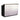 The Fab Reception Desk - 60" Wide - Black Structure / Silver Façade by Deco Salon Furniture
