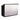 The Fab Reception Desk - 60" Wide - Black Structure / Silver Façade by Deco Salon Furniture