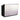 The Fab Reception Desk - 60" Wide - Black Structure / Silver Façade by Deco Salon Furniture