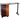 The Gianna Portable Manicure Table - Two Tone Finsih / 2 Drawers - 1 Locking! by Spa Masters
