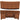 The Hailey Wood Finish 1/8 Moon Reception Counter / 60&quot; or 72&quot; Wide by Americus Salon Furniture