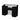 The Le Beau Reception Desk - 60" Wide - Black Structure / White Façade by Deco Salon Furniture