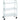 The Leah 3-Shelf Waxing Cart / 20.5"W x 12"D x 35"H by Fantasea