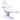 The Nicola 3-Motor Facial Bed and Treatment Chair / Available in White or Black by Meishida