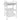 The Versatila Esthetician Trolley - White / 2 Shelves + 1 Drawer + 1 Large Bin + 1 Side Bin by Spa Masters