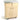 Timbale Rolling Cart with Stainless Steel Top + Choice of Wood Veneer: Maple, Cherry or Wenge by TouchAmerica