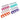 Toe Separators - Soft Two Tone / 960 Pairs Mega Case by DHS Products