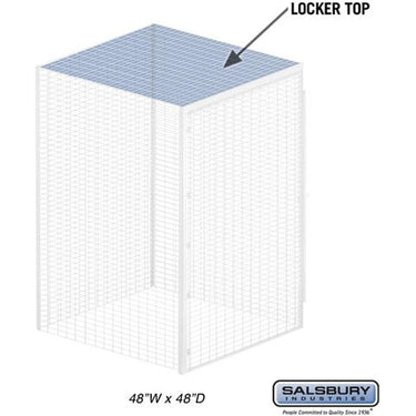 Top - for Bulk Storage Locker - 48-inch Wide - 48-inch Deep by Salsbury – Default Title by Salsbury
