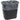 Trash Bags - Small Clear - 23.6" x 23.6" / 50 Pack by My Supplies