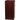 Trash Receptacle with Tray Top in Mahogany Wood Finish by BIGA