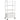 TS-4 Tall Trolley Utility Cart with 4-Shelves + Cabinet by Equipro