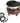 Ultimate Polished Stainless Steel Pedicure Bowl Bundle - Includes Spun Copper Pedicure Bowl + Roll-Up Pedestal Cart + Padded Footrest + Splashguard Lid + Leash by Living Earth Crafts