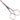 Ultra Eyebrow and Facial Hair Scissors - Made in Italy / 3.75" L