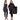 Ultra Light Crinkle Nylon Styling Cape & Salon Apron Set / Black by SalonChic