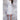 Unisex Square Pattern Waffle Kimono Robe - Long Length | Color: White | Material: 65% Natural Cotton 35% Polyester | Available Sizes: Small/Medium, One Size Fits Most, XX-Large by SUMMA