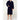 Unisex Terry Kimono Bathrobe | Color: Navy Blue | Material: 100% Turkish Cotton | Available Sizes: Small/Medium, Large/X-Large, XX-Large by SUMMA