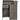 Valencia LED Reception Desk - Center / Available in White, Meteor Black, Silver and Rustic Teak