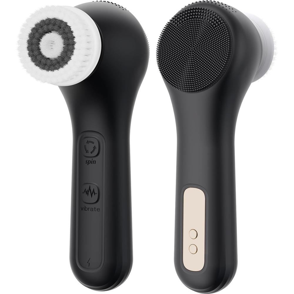 Vibrating Rotating Face Scrubber - Waterproof Facial Brush Vibrating Rotating Face Scrubber - Waterproof Facial Brush