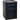 Vitani Wall-Mount Styling Station Cabinet / Black by Deco Salon Furniture