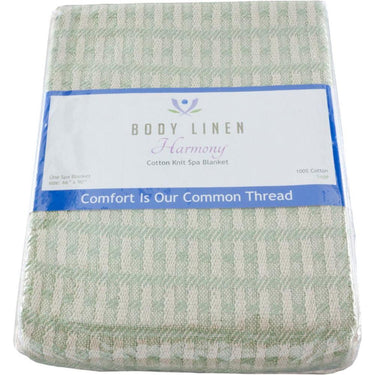 Waffle Weave Blanket - 100% Cotton - Sage or Tan / 66" x 90"