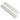 Washable Jumbo White/Red Cushioned Nail Files - 7"L x 1-1/8"W - Grit 100/100 - 50 Pack by Princess