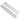 Washable Jumbo White/Red Cushioned Nail Files - 7&quot;L x 1-1/8&quot;W - Grit 100/100 - 50 Pack by Princess