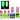 Wave Glow 3-In-1 Matching Combo Set / 1 Gel Polish 0.5 oz. + 1 Lacquer 0.5 oz. + 1 Dip Powder 2 oz. / #14