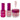 Wave Princess Collection 3-In-1 Matching Combo Set / 1 Gel Polish 0.5 oz. + 1 Lacquer 0.5 oz. + 1 Dip Powder 2 oz. / #114 A message
