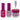 Wave Princess Collection 3-In-1 Matching Combo Set / 1 Gel Polish 0.5 oz. + 1 Lacquer 0.5 oz. + 1 Dip Powder 2 oz. / #18 Deluge