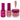 Wave Princess Collection 3-In-1 Matching Combo Set / 1 Gel Polish 0.5 oz. + 1 Lacquer 0.5 oz. + 1 Dip Powder 2 oz. / #26 Stone Palace