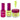 Wave Princess Collection 3-In-1 Matching Combo Set / 1 Gel Polish 0.5 oz. + 1 Lacquer 0.5 oz. + 1 Dip Powder 2 oz. / #51 Tiana