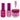 Wave Princess Collection 3-In-1 Matching Combo Set / 1 Gel Polish 0.5 oz. + 1 Lacquer 0.5 oz. + 1 Dip Powder 2 oz. / #75 I am Her