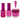 Wave Princess Collection 3-In-1 Matching Combo Set / 1 Gel Polish 0.5 oz. + 1 Lacquer 0.5 oz. + 1 Dip Powder 2 oz. / #88 Amalia
