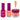 Wave Princess Collection 3-In-1 Matching Combo Set / 1 Gel Polish 0.5 oz. + 1 Lacquer 0.5 oz. + 1 Dip Powder 2 oz. / #95 Checkmate