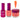 Wave Princess Collection 3-In-1 Matching Combo Set / 1 Gel Polish 0.5 oz. + 1 Lacquer 0.5 oz. + 1 Dip Powder 2 oz. / #98 Tension