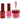 Wave Queen 3-In-1 Matching Combo Set / 1 Gel Polish 0.5 oz. + 1 Lacquer 0.5 oz. + 1 Dip Powder 2 oz. / #069 Aphrodite's Heart