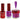Wave Queen 3-In-1 Matching Combo Set / 1 Gel Polish 0.5 oz. + 1 Lacquer 0.5 oz. + 1 Dip Powder 2 oz. / #075 Deep Lilac