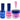 Wave Royal Collection 3-In-1 Matching Combo Set / 1 Gel Polish 0.5 oz. + 1 Lacquer 0.5 oz. + 1 Dip Powder 2 oz. / #WR024 Sovereign in Pink!