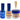 Wave Royal Collection 3-In-1 Matching Combo Set / 1 Gel Polish 0.5 oz. + 1 Lacquer 0.5 oz. + 1 Dip Powder 2 oz. / #WR036 Off Guard