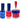 Wave Royal Collection 3-In-1 Matching Combo Set / 1 Gel Polish 0.5 oz. + 1 Lacquer 0.5 oz. + 1 Dip Powder 2 oz. / #WR058 Charlemagne