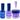 Wave Royal Collection 3-In-1 Matching Combo Set / 1 Gel Polish 0.5 oz. + 1 Lacquer 0.5 oz. + 1 Dip Powder 2 oz. / #WR097 Moroccan Nights