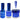 Wave Royal Collection 3-In-1 Matching Combo Set / 1 Gel Polish 0.5 oz. + 1 Lacquer 0.5 oz. + 1 Dip Powder 2 oz. / #WR105 Royal Blue