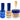 Wave Royal Collection 3-In-1 Matching Combo Set / 1 Gel Polish 0.5 oz. + 1 Lacquer 0.5 oz. + 1 Dip Powder 2 oz. / #WR113 It's Reigning Gold!