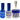 Wave Royal Collection 3-In-1 Matching Combo Set / 1 Gel Polish 0.5 oz. + 1 Lacquer 0.5 oz. + 1 Dip Powder 2 oz. / #WR117 The Royal Palace