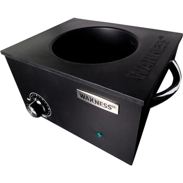 Waxness Large Professional Wax Heater WN-6003 Matte Black Elite-Series / Holds 5.5 lbs. of Wax + 5 Year Warranty